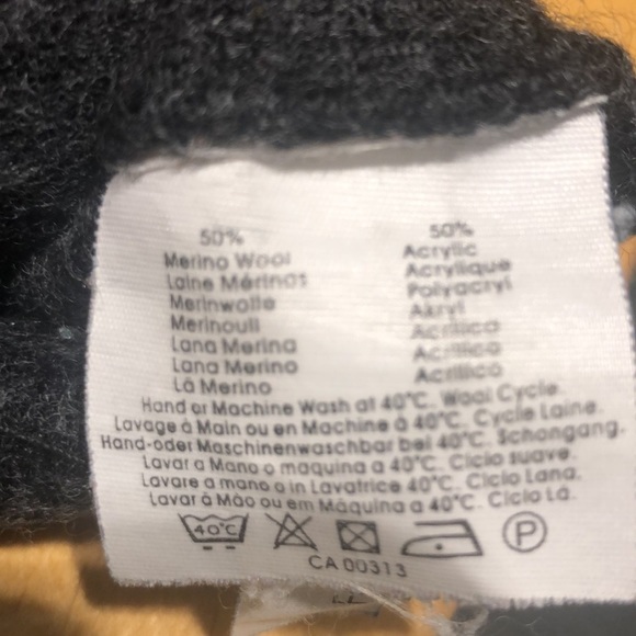 WOLSEY Vintage Merino Wool collared sweater - Picture 3 of 5